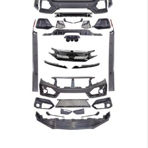 CIVIC FC5 2016-2021 IÇIN MAKYAJLI TYPE-R GÖRÜNÜM BODY KIT